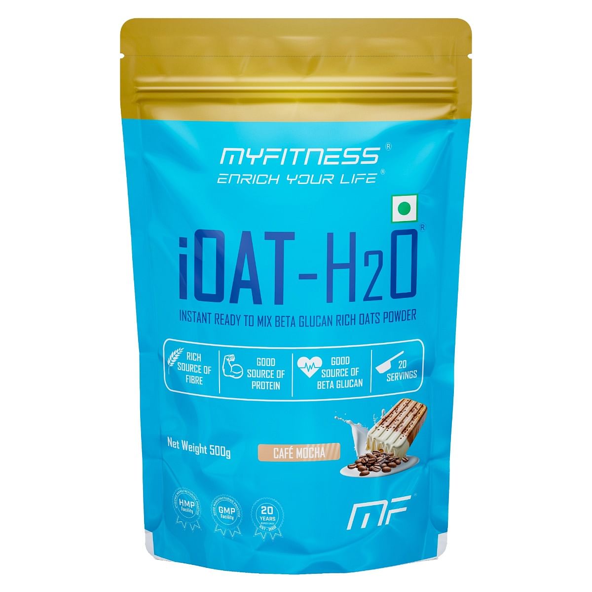 

MYFITNESS ® iOAT-H2O 20 Servings Café Mocha