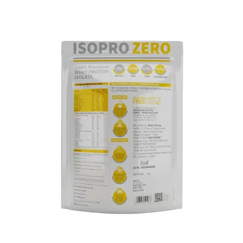 Healthfarm Isopro Zero Whey Isolate Protein Powder,whey isolate protein ...