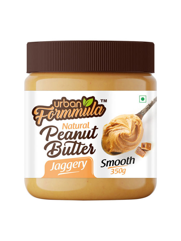 Urban Formmula Jaggery Peanut Butter (Smooth) With High Protein And