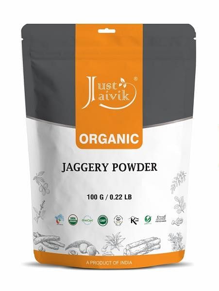 

Just Jaivik Organic Jaggery Powder - 100g pack