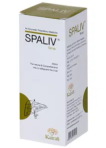 Kairali Spaliv Tonic - Best Ayurvedic Liver Syrup to Restore the Liver Functionality (200 ml)