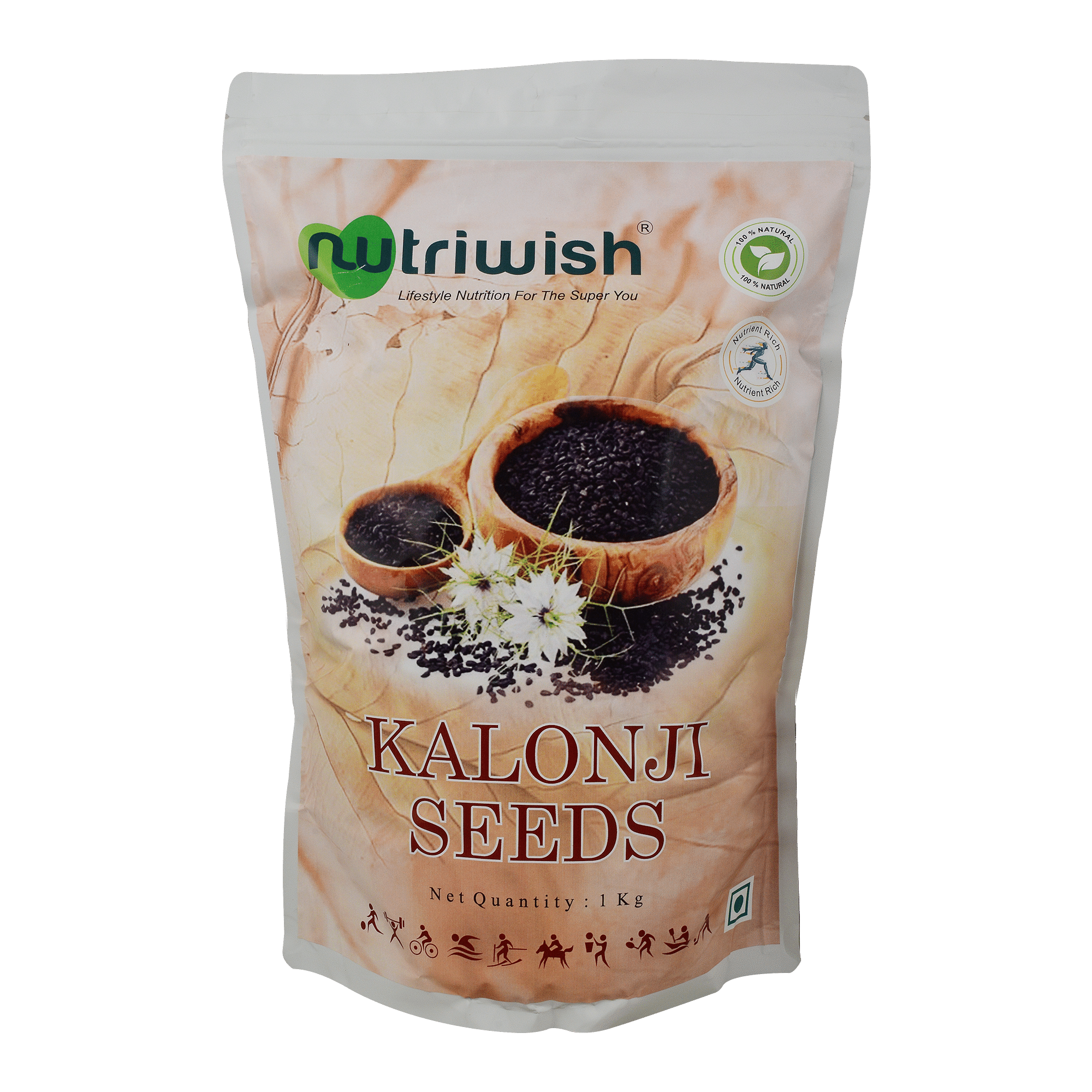 Nutriwish Kalonji Seeds - 1 Kg