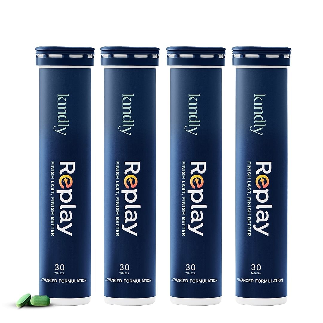

Kindly Health Replay Testo Supplements |Ginkgo Biloba For Men Ayurvedic 100% Natural | Niacinamide | Muira Puama& Momordica | Charge up your perfor...