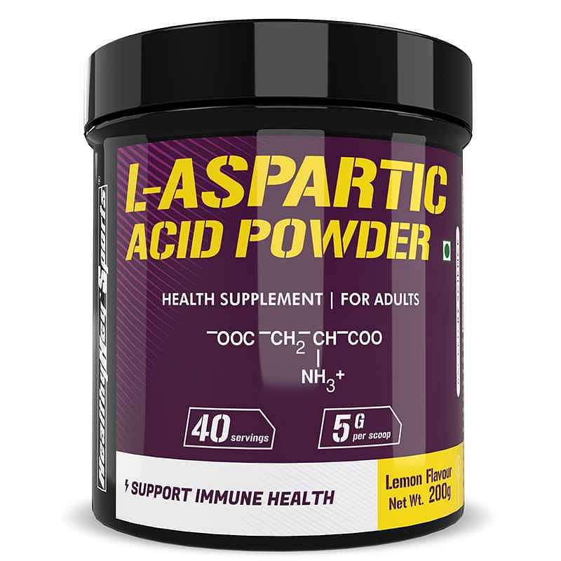 

HealthyHey Sports L- Aspartic Acid Powder - Lemon Flavour - 200g