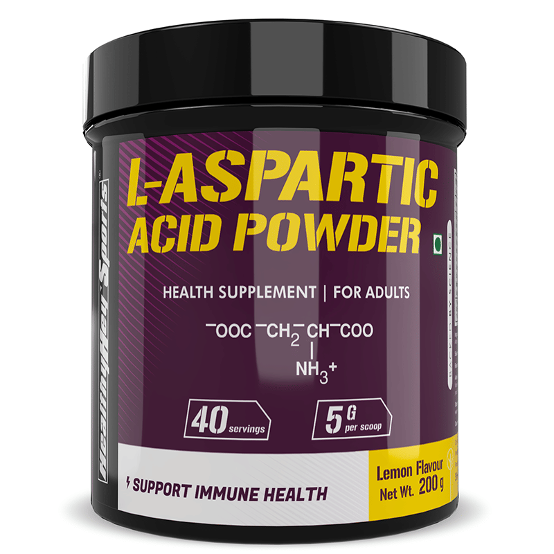 

HealthyHey Sports L- Aspartic Acid Powder - Lemon Flavour - 200g