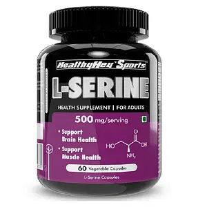 HealthyHey Sports L-Serine 60 vegetable capsules