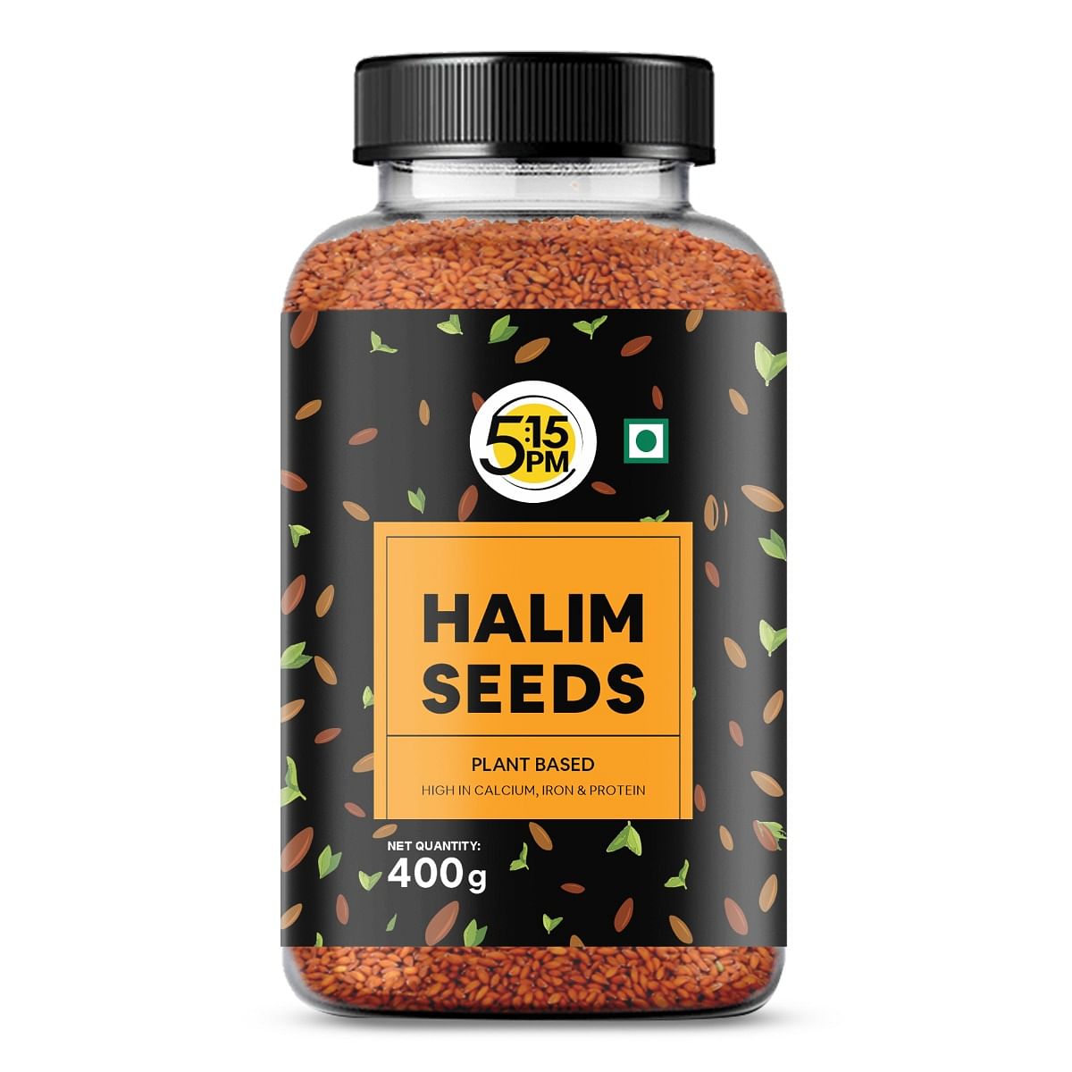 

5:15PM Halim Seeds | Aliv Seeds for Eating & Hair Growth | Haleem Seeds | Garden Cress Seeds| Asaliya Seeds - Immunity Booster Superfood – 400g