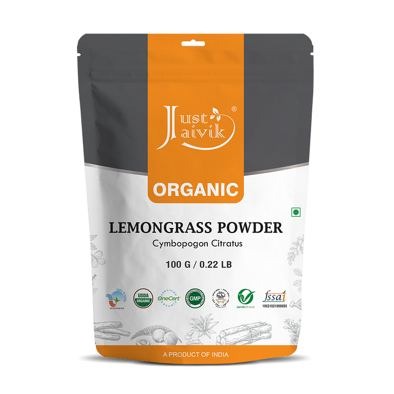 

Just Jaivik Organic Lemongrass Powder