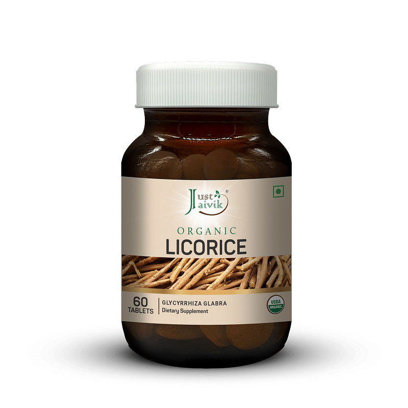 

Just Jaivik Organic Licorice Tablets - 600mg