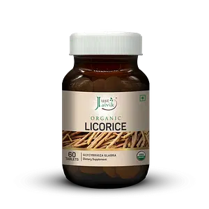Just Jaivik Organic Licorice Tablets - 600mg
