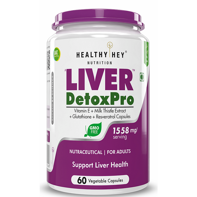 

HealthyHey Nutrition Liver DetoxPro 60 vegetable capsules