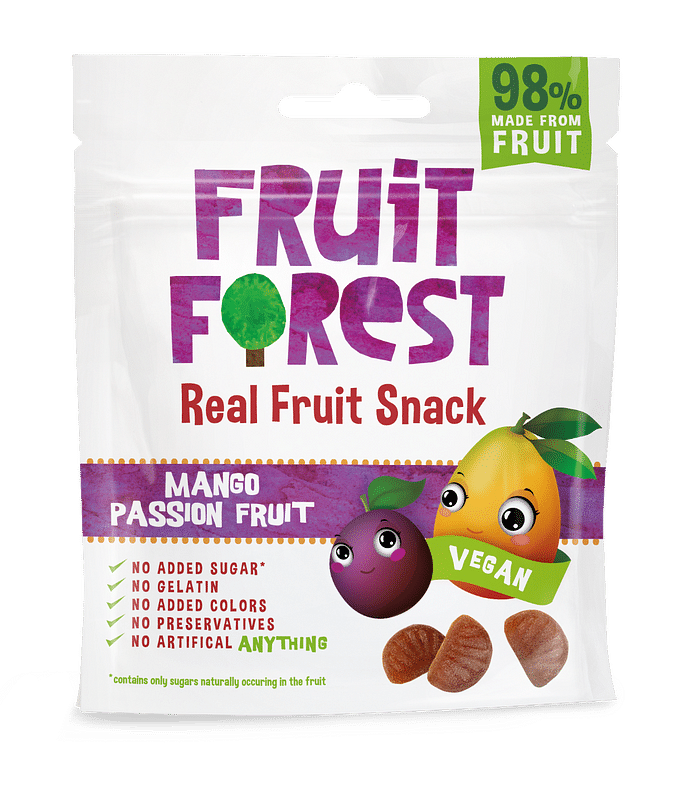 

Fruit Forest Real Fruit Snack - Mango Passion Fruit