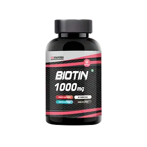Getmymettle Biotin Capsules for Hair Skin & Nails growth (60 Capsules) 60caps