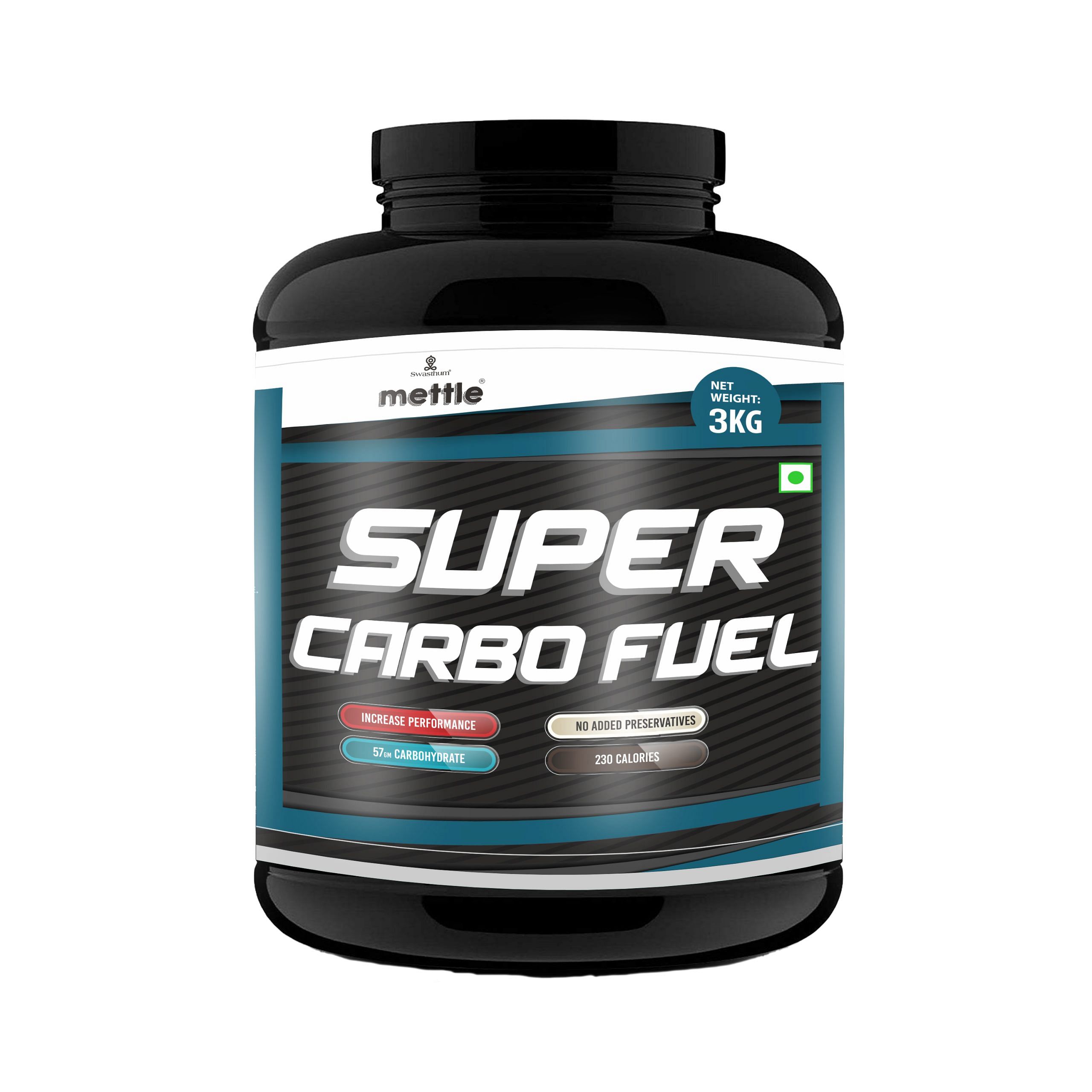 

Getmymettle Carbo Fuel with complex Carbohydrates Carbohydrates Carbs Intra Workout 57g 3kg