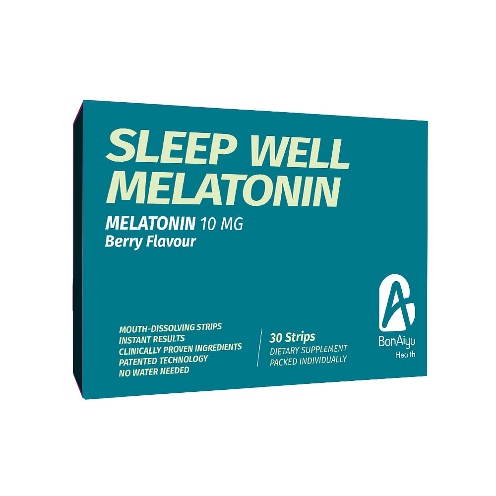 

BonAiyu Melatonin Sleep Well 30 Strips