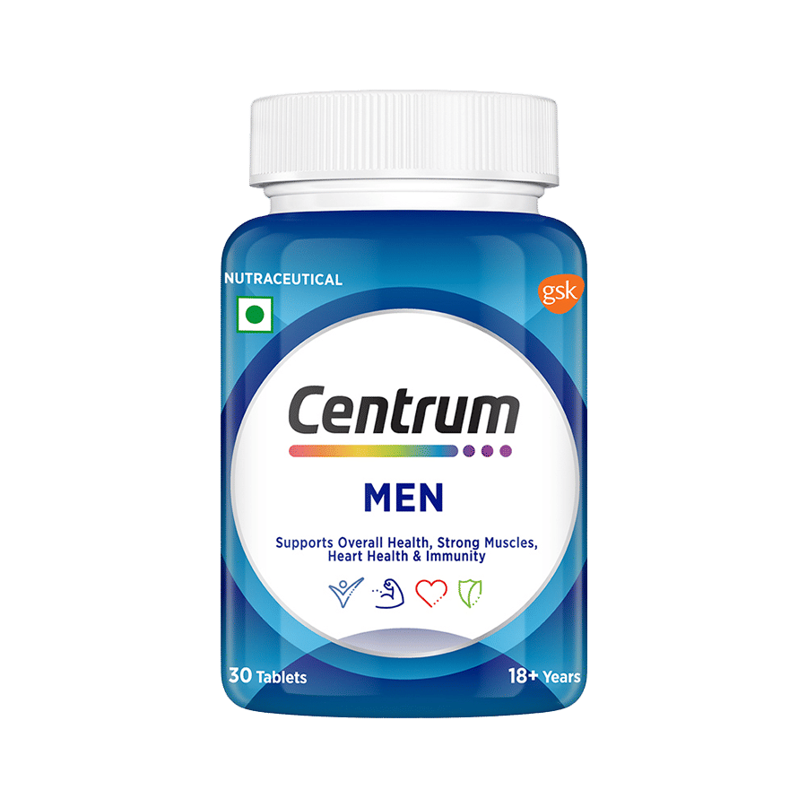 Centrum Men, with Grape seed extract, Vitamin C & 22 vital Nutrients for Overall Health, Strong Muscles & Immunity (Veg) |World's No.1 Multivitamin-picture-15