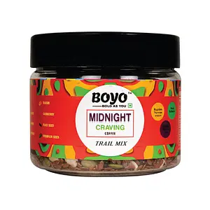 BOYO Midnight Craving Coffee Trail Mix - Healthy Snack & Mix Seeds 200g