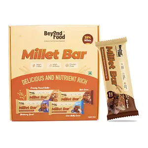Beyond Food Millet Bar - Rich Cocoa | Pack Of 6 | 6x40G