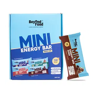 Beyond Food Mini Energy Bars - Classic Cocoa | Pack Of 6 | 6x30G