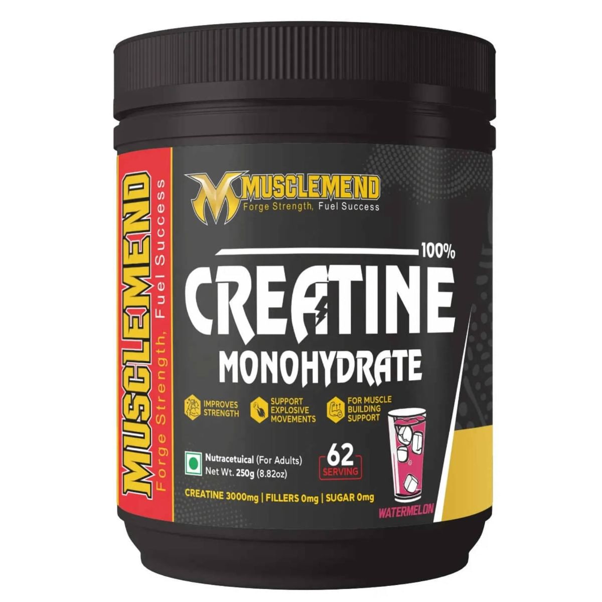 

MUSCLEMEND 100% Creatine Monohydrate Powder (Watermelon) 250g