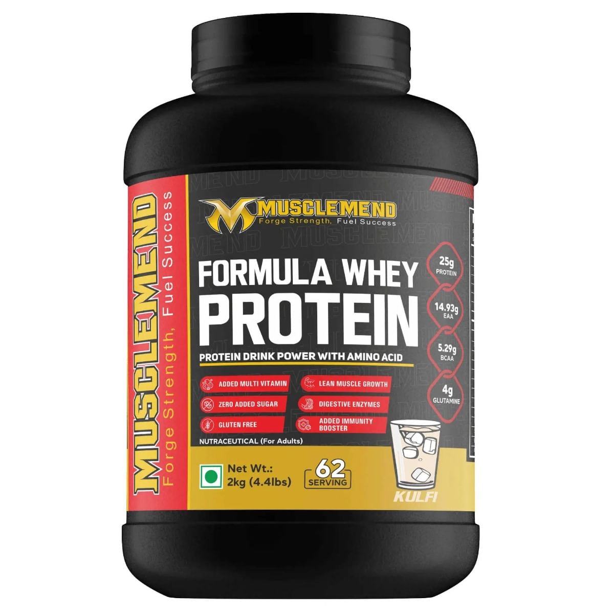 

MUSCLEMEND FORMULA WHEY PROTEIN | High Protein Powder (Kulfi) 2kg