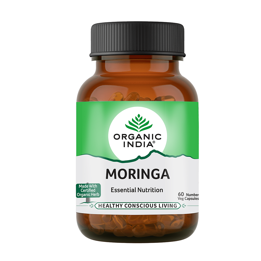 

ORGANIC INDIA Moringa Essential Nutrition - 60 Veg Capsules