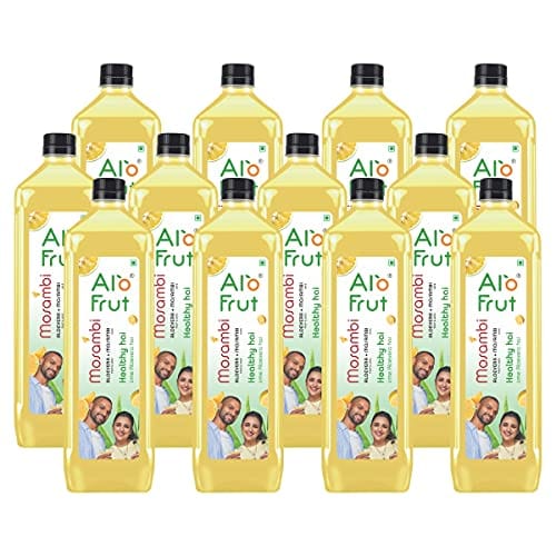 Alofrut Mosambi Fruit Drink with Tasty Aloevera Chunks & Juice -200ml (Pack of 48)| Goodness of Fruits and Aloevera|Ready-to-Serve Fruit Juice | Mosambi Juice