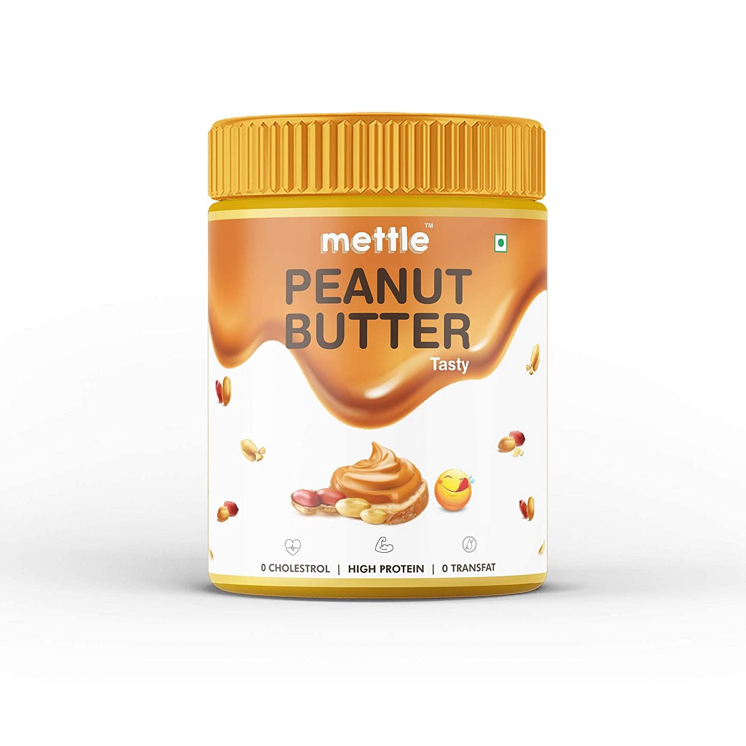 

Getmymettle Peanut Butter Tasty Classic (Regular), (Gluten Free ,Vegan) 400g