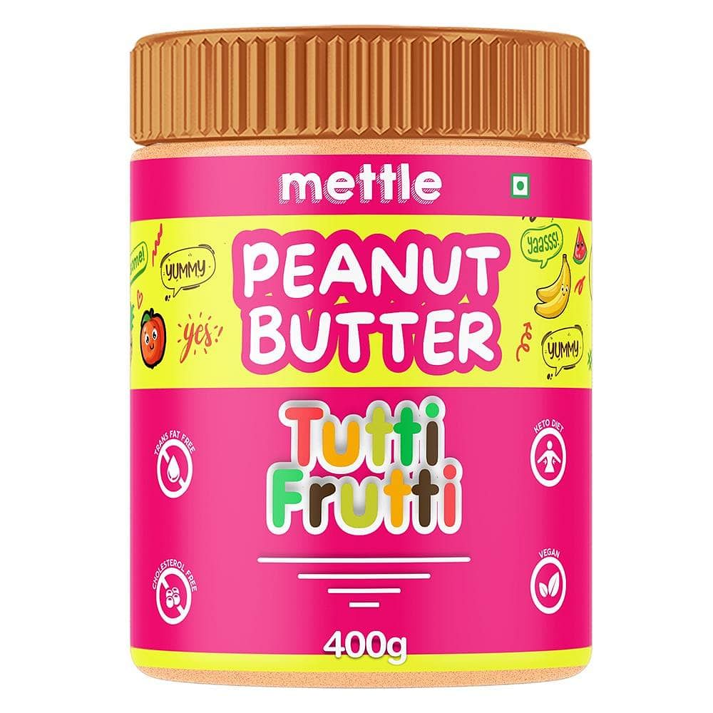 

Getmymettle Peanut Butter Tutti Fruti 400g