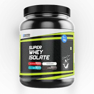 Getmymettle Super Whey Isolate with Whey Peptides, 25g Protein, 0g Sugar, 6.4g BCAA, 4g Glutamine, No Preservatives Cookies&Cream