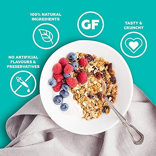 

Yogabar Wholegrain Breakfast Muesli - Almond + Quinoa Crunch, 400g + Nuts + Seeds + Protein Power + Brown Rice + Specially Selected Almonds +