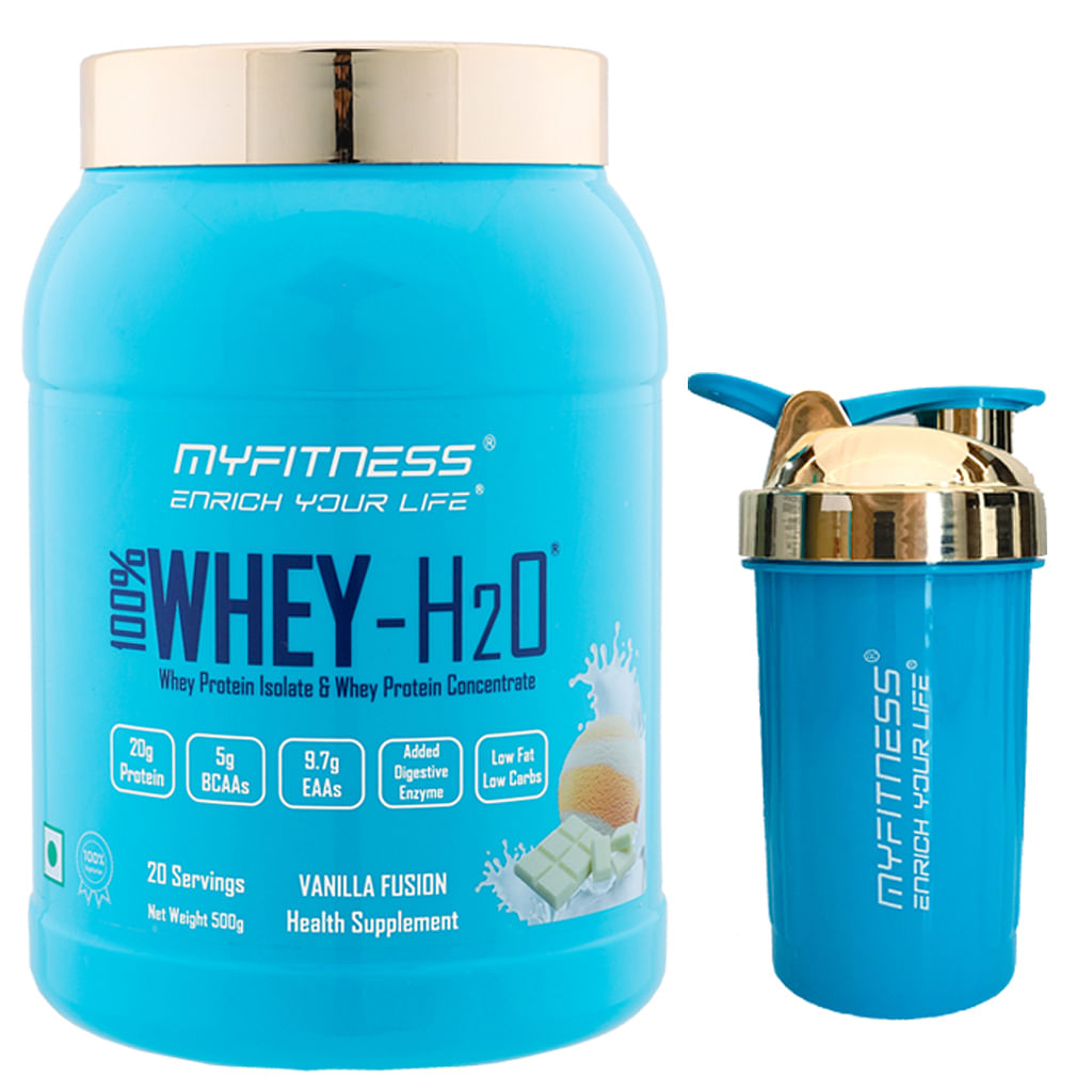 

MYFITNESS ® 100% WHEY-H2O 20 Servings |Whey Protein Powder| Whey Protein Isolate First Source Whey Protein Concentrate Second Source|80% Protein Pe...