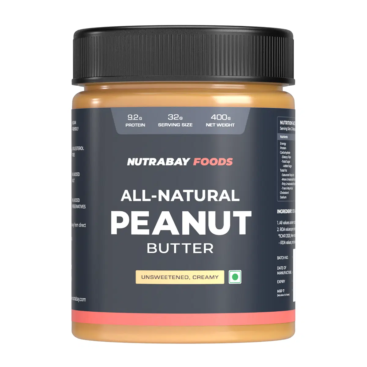 Nutrabay Foods All-Natural Peanut Butter
