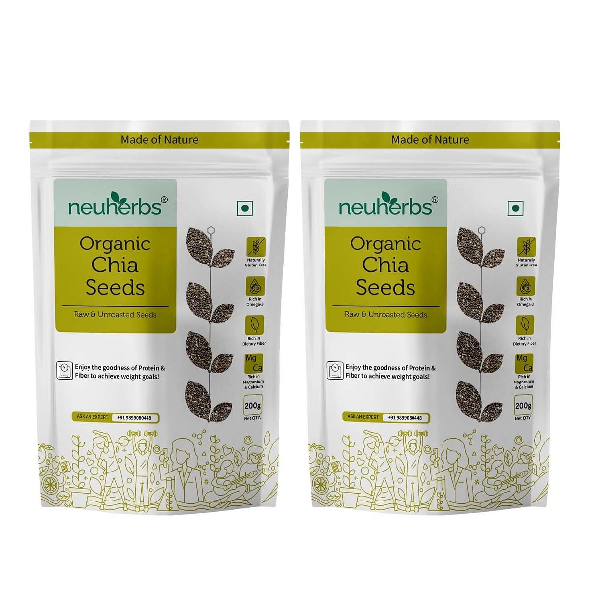 

Neuherbs Neuherbs Chia Seeds 400g