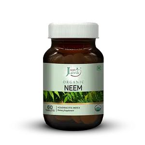 Just Jaivik Organic Neem Tablets - 600mg