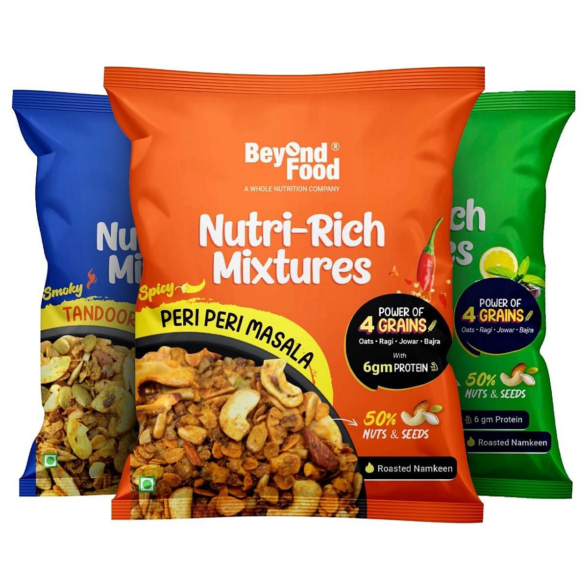 

Beyond Food Nutri Mix - Assorted | Pack Of 12 | 12x30G