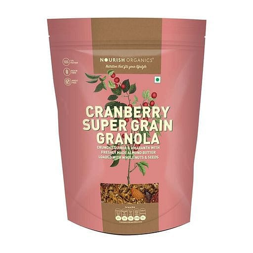 Nourish Organics Cranberry Super Grain Granola