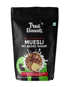 True Elements No Added Sugar Muesli 700g