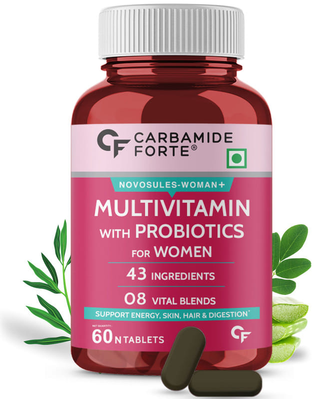 Carbamide Forte Multivitamin Tablets for Women with 43 Ingredients