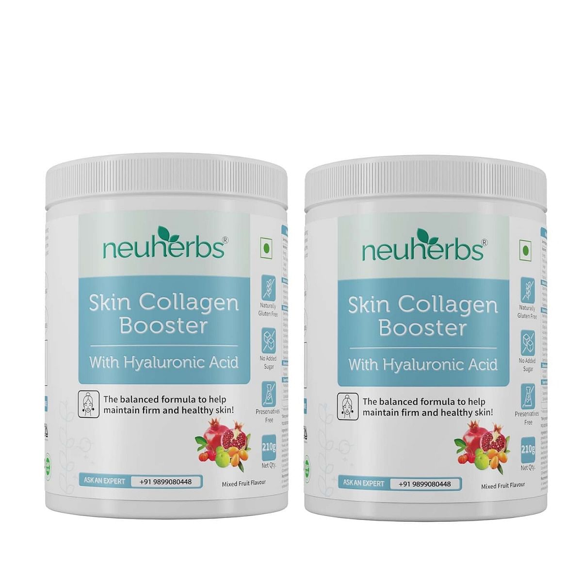 

Neuherbs Neuherbs Skin Collagen Booster Pack of 2- 210 g