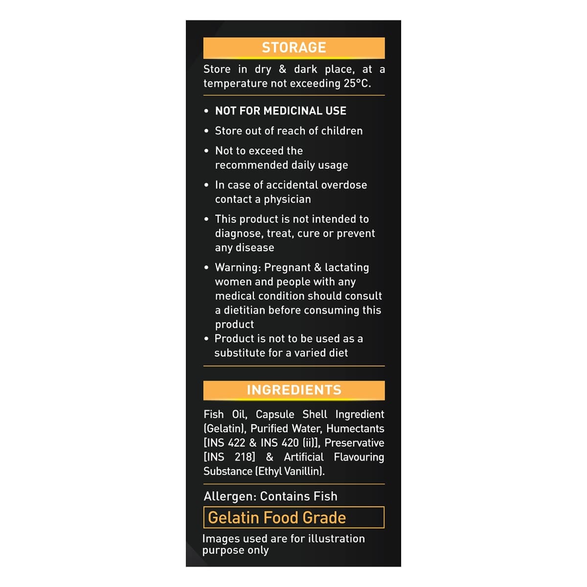 MuscleBlaze MB Fish Oil Gold | 60 Capsules | Triple Strength | Muscle