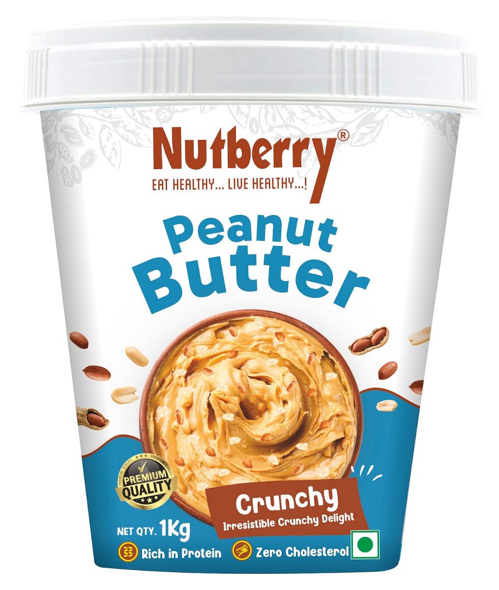 

Nutberry Peanut Butter Crunchy 1 Kg Bucket