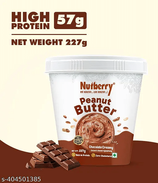 

Nutberry Peanut Butter Chocolate Creamy 227gm in Bucket