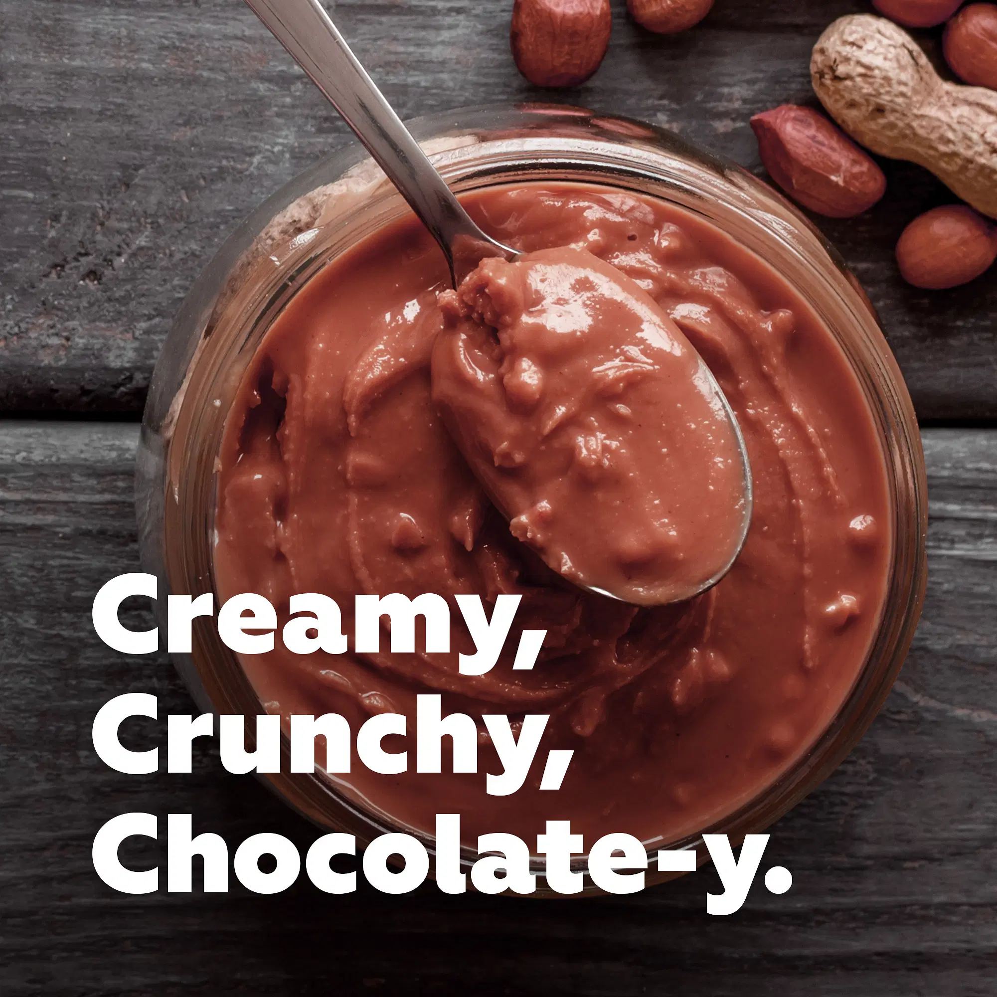 Yogabar Crunchy Peanut Butter 1kg, Dark Chocolate Peanut Butter Crunchy  with No Palm Oil & Anti-Oxidants, Creamy, Crunchy & Chocolatey