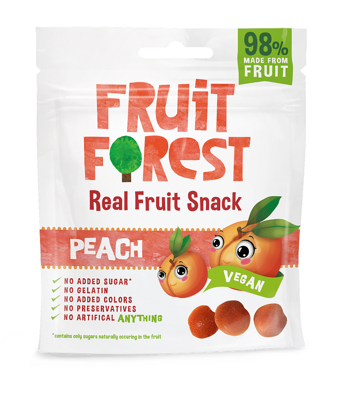 

Fruit Forest Real Fruit Snack - Peach