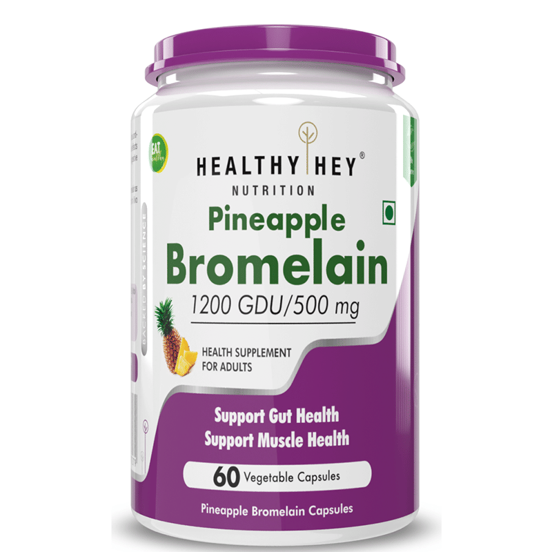 Healthyhey Nutrition Bromelain Digestive Enzyme High Concentrate