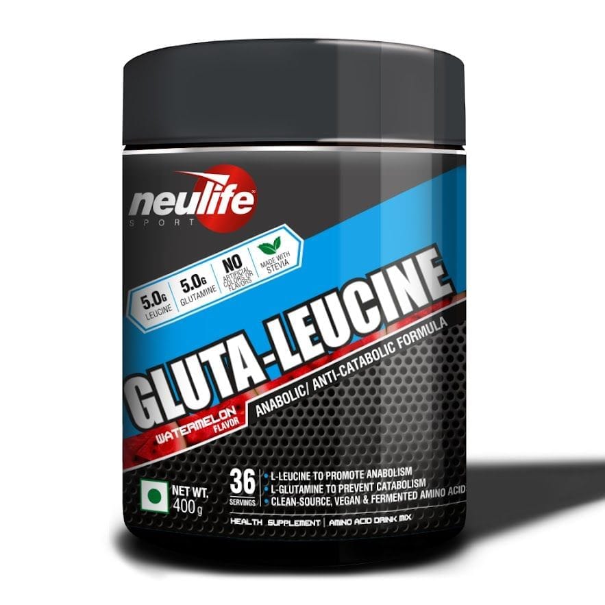 NEULIFE GLUTA-LEUCINE Leucine + Glutamine Powder BCAA Supplement - Watermelon-picture-36