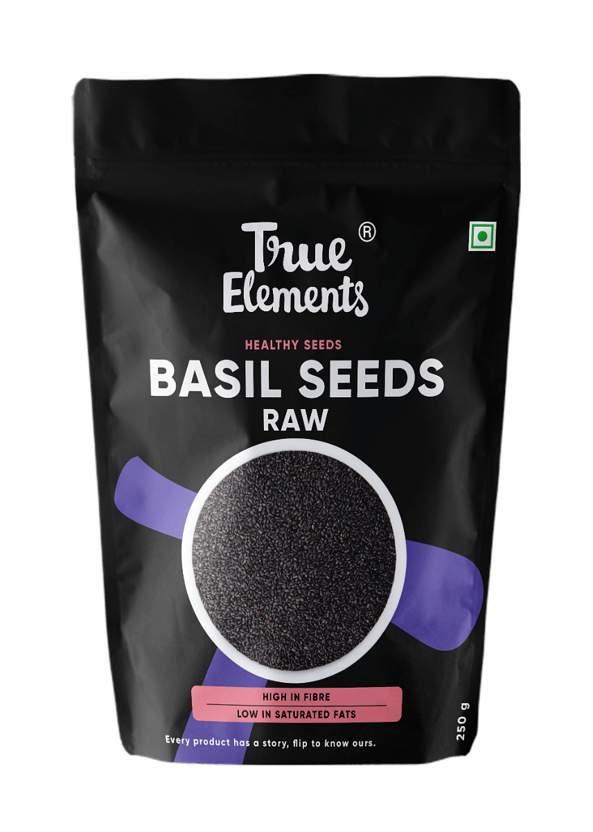 True Elements Basil Seeds 250g