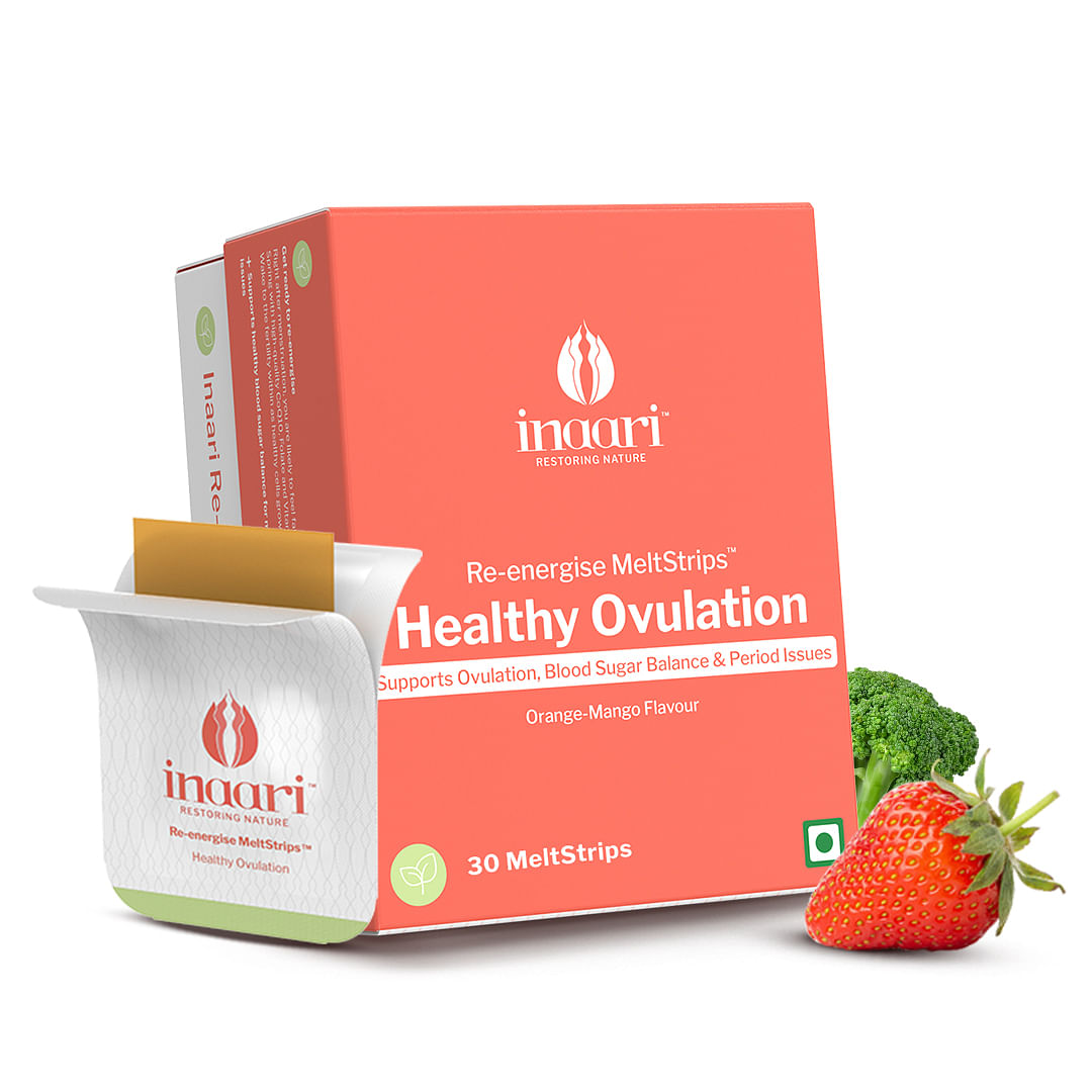 

Inaari Reenergise MeltStrips Natural Formulation to boost Ovulation for Women Planning Pregnancy Slow Reproductive Ageing Boosts Energy Free Trrave...