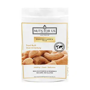 Nuts for us Roasted Cashew (Slightly Salted)  - 250g